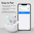 Edifier X2 Bluetooth Wireless Headphones Earbuds with Microphone, Lightweight Stereo in Ear Earphones 28H Playtime with Charging Case, White...