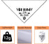 Be Kind I’m Blind Triangle Dog Bandana Funny Dog Bandana Puppy Bandana Triangle Bibs Scarf Accessories for Small Medium Dogs Pets...
