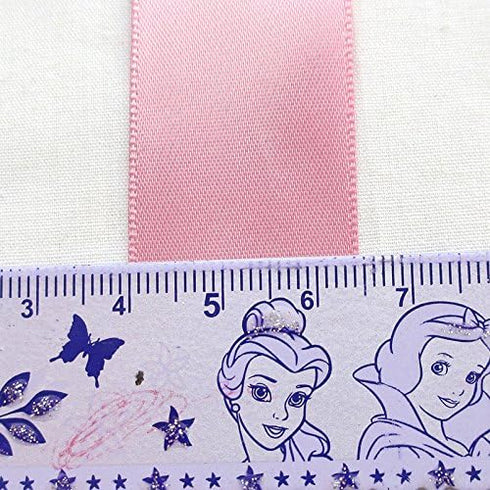 Chenkou Craft 1"(25mm) 20Yards Single Face Solid Satin Polyester Ribbon 20 Colors Assorted Bulk Lots Mix (1", Mix)...