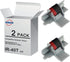 2 Pack Compatible Calculator Ribbon Replacement for Casio hr-100tm hr-170rc IR-40T Calculator Ink Roller Compatible with Casio HR-100TM Canon P23-...