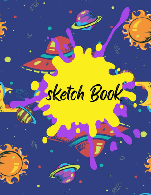 Sketch Book: Notebook For Drawing, Sketching, Doodling, Painting, Artist Drawing, Blank Paper Notebook 110 Pages, 8.5x11 Inches, Sketch Book Noteb...