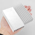 100mm x 51mm x 23mm White Tone Aluminium Radiator Heatsink Cooler Fin for MOS Tube Power Amplifier Transistor 2Pcs Set...