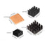 Easycargo Raspberry Pi 4 Heatsink Fan Kit, Cooler 30mm Fan Heatsink for Raspberry Pi 5 4 3 Electronics Robotics Development Boards DIY 3007 30x30x...