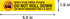 DO NOT ROLL DOWN Window Tint Stickers - 5 x 1 in. Car Automotive Window Film Tint Warning Caution Label Stickers for Professional Tinter and Auto ...
