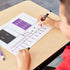 EAI Education Fraction Fluency Flexible Dry-Erase Boards - Set of 10...
