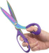 Fabric Scissors,Multi-Purpose Heavy Duty Colorful Titanium Plated Stainless Steel Sewing Scissors,Sewing Fabric Leather Dressmaking Shears Profess...