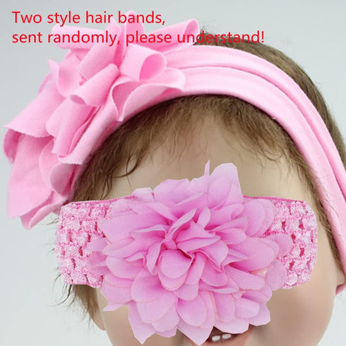 MAIHAO Reborn Baby Dolls Clothes for 17-22 Inch Newborn Baby Doll Girl, Baby Doll Clothes Outfit Accessories fit 17-22 Inch Baby Doll Girl (Pink C...