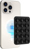 AHASTYLE Silicone Suction Phone Case Stand for iPhone 15/14/13/12 Series, Magnetic Suction Cup Phone Mount for iPhone MagSafe Phone Case, Mirror S...