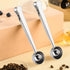 10 PCS Scoop with Clip,2-in-1 Stainless Steel Coffee Scoop and Bag Clip for Measuring Coffee, Tea?Protein Powder, Instant Drinks...