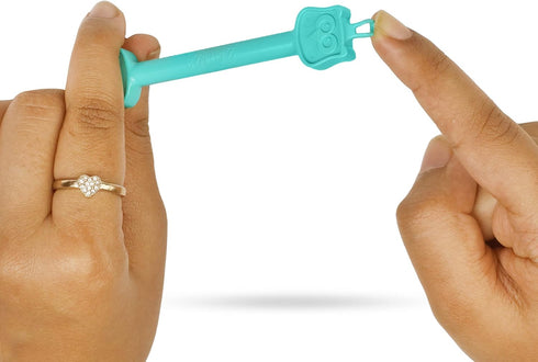 Nose Hero - Baby Nose and Ear Cleaner Tool - Made in USA 100% Soft Flexible Rubber Infant Booger Picker - Essential Baby Care Products - Nasal Boo...