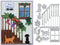 Window Stairs Dog Cat Metal Die Cuts, Window Stairs Dog Cat Cutting Dies Cut Stencils DIY Scrapbooking Cards Decorative Embossing Paper Dies for A...
