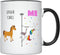 YouNique Designs CNA Mug, 11 Ounces, White, Unicorn Mug, Certified Nursing Assistant Gifts for Women, CNA Week Gifts (Black Handle)...