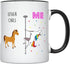 YouNique Designs CNA Mug, 11 Ounces, White, Unicorn Mug, Certified Nursing Assistant Gifts for Women, CNA Week Gifts (Black Handle)...