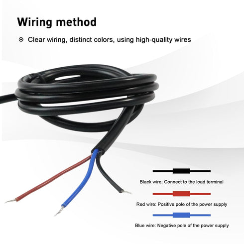 M18 Infrared Photoelectric Switch Sensor NPN NO Easy to install Detect Accurate 5M Detection Range DC 6-36V Through-Beam Photoelectric Sensors for...