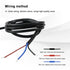 M18 Infrared Photoelectric Switch Sensor NPN NO Easy to install Detect Accurate 5M Detection Range DC 6-36V Through-Beam Photoelectric Sensors for...