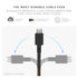 Native Union Belt Cable USB-C to USB-A - 4ft Ultra-Strong Charging Cable with Leather Strap Compatible with iPhone 15, Samsung Galaxy Z Fold 5, Fl...