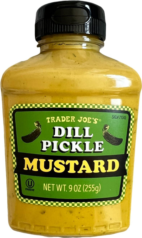 Generic Trader Joe's Dill Pickle Mustard, 9 oz (Pack of 1)...