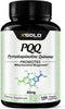 PQQ Supplement Veggie Capsules (Pyrroloquinoline Quinone), 99,7%+ Highly Purified - Promotes Mitochondrial Biogenesis, Energy Optimizer, Heart Hea...