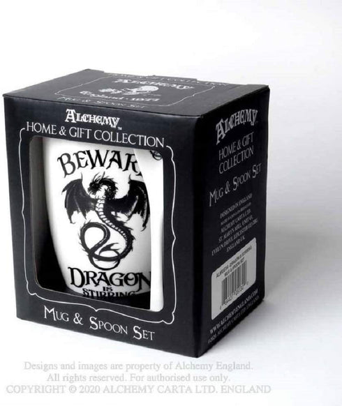 Dragon Is Stirring Mug and Spoon Set...