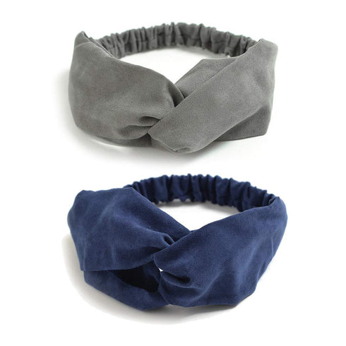 Headbands for Women 10 Pack Twist Knotted Stretchy Hair Bands...