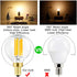 Leools e12 led Bulb dimmable g16.5 6W Equal 60 Watt 600lm AC120V e12 Candelabra Bulb for Chandeliers,Ceiling Fan,Vanity Soft White 3000K Globe e12...