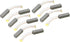 uxcell 10Pcs Carbon Brushes,for Electric Motor,20mmx6mmx6mm,Power Tool,Replacement Repair Part...