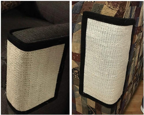 Cat Scratching Mat Pads Sofa Furniture Protector Natural Sisal Cat Scratching Mat Couch Corner Protector Guards Cat Scratcher Cat Scratch Mat for ...