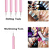 5pcs Nail Art Dotting Tools Pen Dual Head UV Gel Carving Pen Nail Silicone Brushes Set Pottery Clay Sculpting Tools Modeling Painting Drawing Tool...