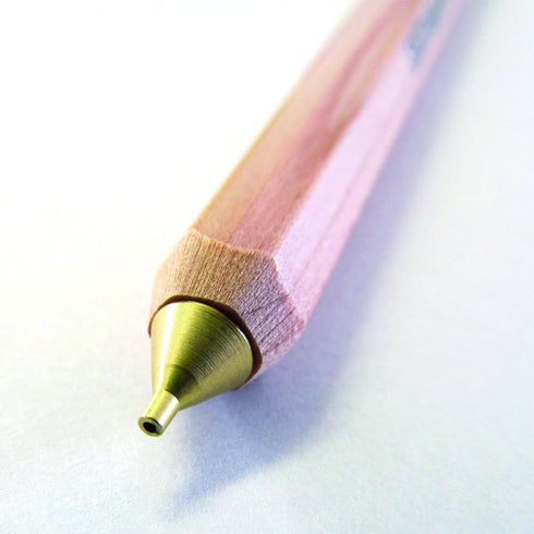 OHTO Mechanical Pencil Wood Sharp with Eraser, 0.5mm, Natural Wood Color Body (APS-280E-Natural)...