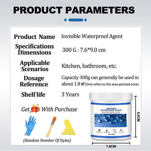 600G Waterproof Anti Leakage Glue Invisible Waterproof Agent for Wood Transparent Waterproof Coating Clear Waterproof Seal Liquid Waterproof Agent...