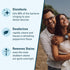 Retainer Cleanser Tablets and Soak Container Universal No Mess Denture Cleaning Tablets and Denture Bath Case Strainer Multipurpose Bath Cup Mouth...