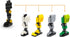 MyBuild Bricks Creative Building Bricks F504 - Build Mech Section, Toy Building Block Spare Parts Socket and Clip 18 Pieces...