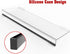Acrylic Tilted Computer Keyboard Stand for Ergonomic Typing, Keyboard Tray Holder with Silicone Non-Slip Case, Clear...