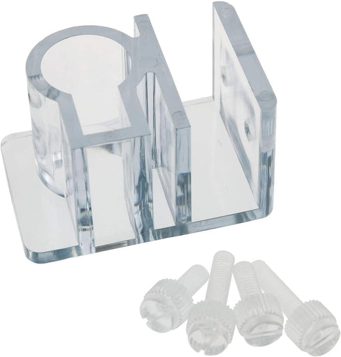 Tegg Air Water Pipe Clip Filtration Mount Filter Hose Tube Holder Aquarium Clear Fixing Clamp Glass Fish Tank Hanger Acrylic Fixture...