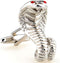 Cobra Snake Pair Cufflinks in a Presentation Gift Box & Polishing Cloth...