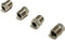 The Stop Shop Inverted Flare Stainless Steel Brake Line Fittings For 3/16 Inch O.D. Tubing With 3/8"-24 Threads (Pack of 4)...