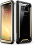 i-Blason Ares Full-Body Rugged Clear Bumper Case with Built-in Screen Protector for Samsung Galaxy S8+ Plus 2017 Release, Black/Gold...