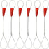 Cable Puller RLECS 6pcs Wire Traction Fish Tape Fastener Tool Portable Cable Puller Tool for Electrical Fish Tape, Cable Puller Wire Grips...
