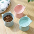 LIFKOME 3PCS Cat Bowls, Elevated Cat Bowls, Raised Cat Bowls for Food and Water, Raised Cat Bowl, Plastic Tilted Pet Bowl Pet Food Bowl for Flat- ...