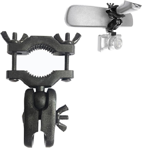 Dash Cam Mount, Car Interior Holder Camera Bracket Universal Dash Cam Mount Holder Dash Camera Rear View Mirror Mount Holder Kit Suit for Most Das...