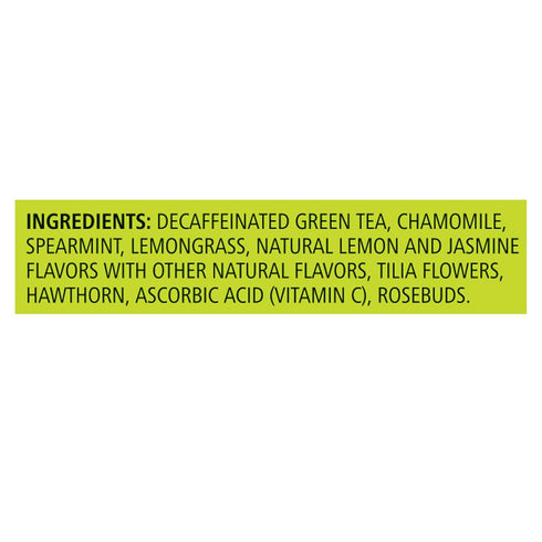 Celestial Seasonings Sleepytime Decaf Lemon Jasmine Green Tea Bags 20 Tea Bags...
