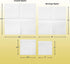 AH AMERICAN HOMESTEAD Cocktail Napkins-Disposable Beverage/Bar Napkins-White Linen-Like Square Napkins-Eco-Friendly & Compostable-Everyday Use, Pa...