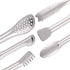 Small Serving Tongs Set 6-Inch Appetizer Tongs Stainless Steel Mini Tongs, Set of 6...