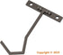 Metal Banana Hanger - Under Cabinet Hook for Kitchen Items. Keep Bananas Fresh (Gun Color X 1pc)...