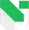 Marking 50 Pack Flags Yard Flags 12 x 2.5 x 3.5 Inch Marker Flags for Lawn Yard Flags Landscape Flgs Survey Flags, Sprinkler Flags, Irrigation Fla...