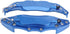 Car Brake Caliper Cover, 2pcs Car Aluminum Alloy Brake Caliper Guard Brake Caliper Protector Cover for Wheel Hub 16in-17in Medium(blue)...