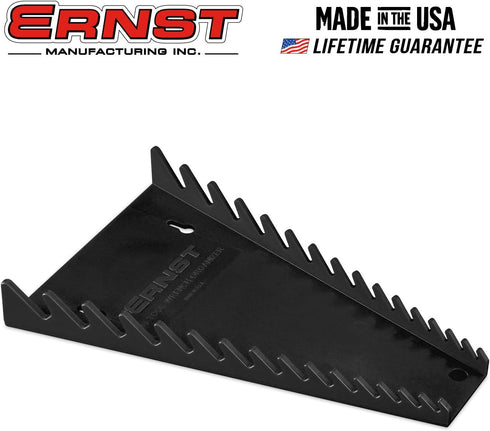 ERNST 5067 Standard 15 tool Wrench Organizer - Black...