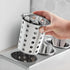 OCS Parts Stainless Steel Utensil Drying Cups | Stainless Steel | Perforated Kitchen Flatware and Silverware Holder...