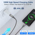 AkoaDa USB C to USB C 100W Cable 10 FT 2Pack, 5A Fast Charging USB C Charger Cable for iPhone 15/15 Pro/15 Plus/15 Pro Max, MacBook Pro2020, iPad ...