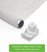 Rollerhouses Roller Shade Brackets with Mechanism Roller Shade Clutch+Skyline Mounting Brackets + End Plug for 1 1/4" Tube, White...
